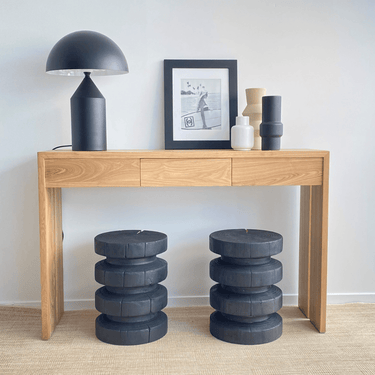 Nova Oak Console Table at Online8 Furniture Auckland NZ