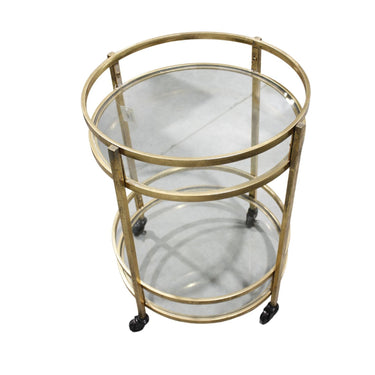 Novo Drinks Trolley - Gold at Online8 Furniture Auckland NZ