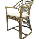 Nusa Dua Armchair - Honey / Black & Oatmeal at Online8 Furniture Auckland NZ