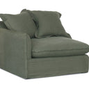 Oasis Washed Belgian Linen 3 Seat Modular Slip Cover Sofa - Olive at Online8 Furniture Auckland NZ
