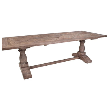 Old Elm 250cm Reclaimed Timber Dining Table at Online8 Furniture Auckland NZ