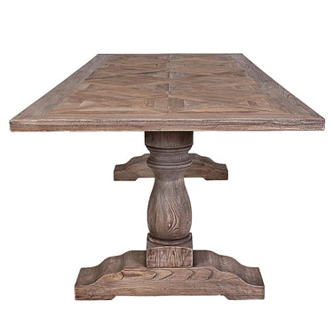 Old Elm 250cm Reclaimed Timber Dining Table at Online8 Furniture Auckland NZ