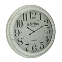 Old Town Metal Wall Clock at Online8 Furniture Auckland NZ