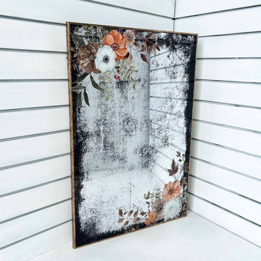 Ophelia Antique Look Wall Mirror Art | 60x90cm at Online8 Furniture Auckland NZ