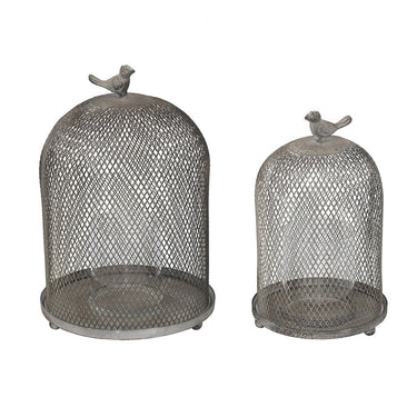 Ophira Golden Sparrow Candle Holder Set Of 2 at Online8 Furniture Auckland NZ
