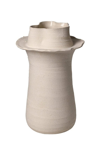 Organic Form Ceramic Vase - Large at Online8 Furniture Auckland NZ