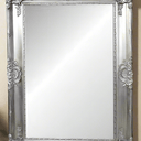 Ornate Bevelled Floor Mirror – Antique Silver at Online8 Furniture Auckland NZ