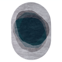 Osaka Oval Silver/Green Rug at Online8 Furniture Auckland NZ