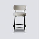 Oscar Boucle Barstool - White at Online8 Furniture Auckland NZ