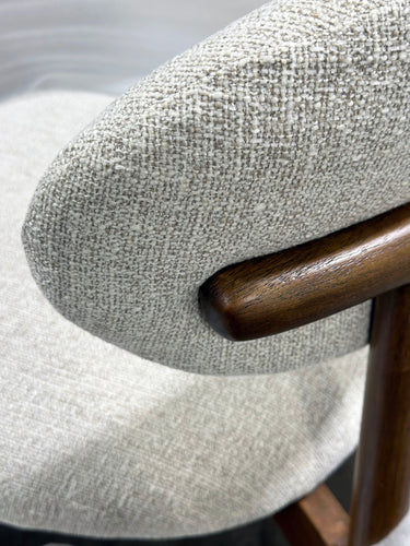 Oscar Dining Chair - Linen at Online8 Furniture Auckland NZ