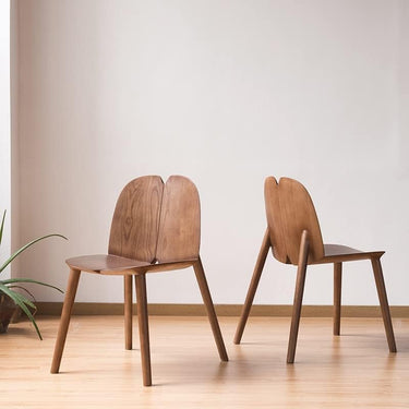 Osso Dining Chair - Walnut at Online8 Furniture Auckland NZ