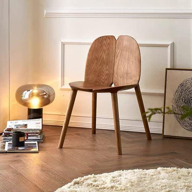 Osso Dining Chair - Walnut at Online8 Furniture Auckland NZ