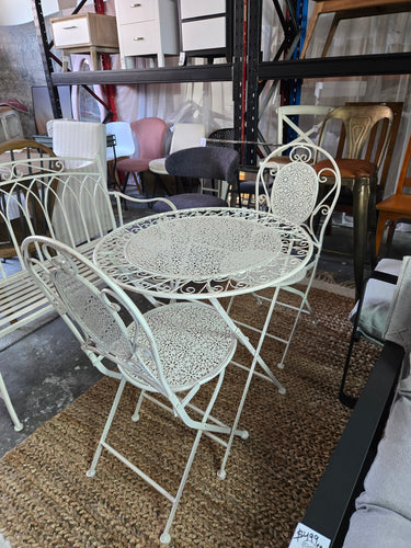 Outdoor Metal Bench at Online8 Furniture Auckland NZ