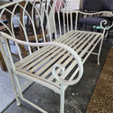 Outdoor Metal Bench at Online8 Furniture Auckland NZ