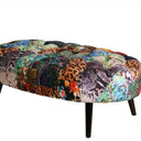 Oval Patchwork Ottoman at Online8 Furniture Auckland NZ