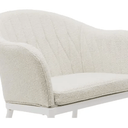 Ovolo Outdoor Dining Chair - Linen Taupe at Online8 Furniture Auckland NZ