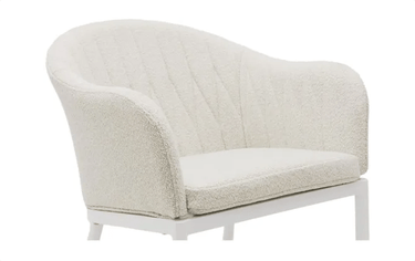 Ovolo Outdoor Dining Chair - Linen Taupe at Online8 Furniture Auckland NZ