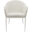 Ovolo Outdoor Dining Chair - Linen Taupe at Online8 Furniture Auckland NZ