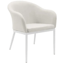 Ovolo Outdoor Dining Chair - Linen Taupe at Online8 Furniture Auckland NZ