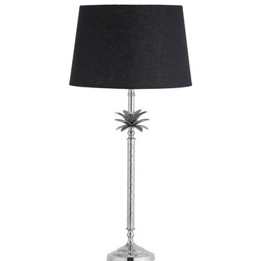 Palm Table Lamp with Linen Shade at Online8 Furniture Auckland NZ
