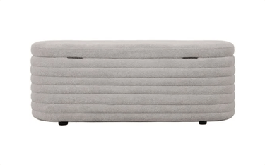 Pappa Storage Bench | Trunk - Light Grey at Online8 Furniture Auckland NZ
