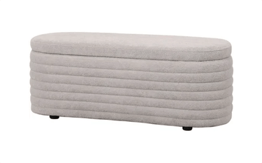 Pappa Storage Bench | Trunk - Light Grey at Online8 Furniture Auckland NZ