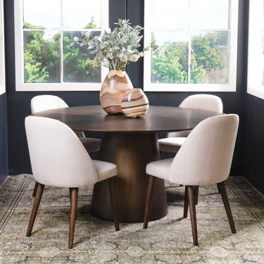 Paris Dining Chair - Fabric Cream at Online8 Furniture Auckland NZ