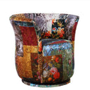 Patchwork Tub Swivel Chair - Leopard at Online8 Furniture Auckland NZ