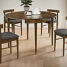 Pauley Dining Suite 4 Seater - Brown at Online8 Furniture Auckland NZ