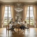 Pauley Dining Suite 4 Seater - Brown at Online8 Furniture Auckland NZ