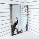 Peacock Antique Look Wall Mirror Art | 60x90cm at Online8 Furniture Auckland NZ