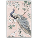 Peacock Painting - Gold Frame at Online8 Furniture Auckland NZ