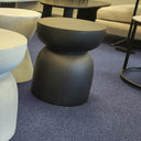 Pedestal Side Table - Black at Online8 Furniture Auckland NZ