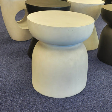 Pedestal Side Table - Stone at Online8 Furniture Auckland NZ