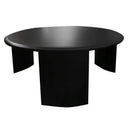 Perfetto Round Coffee Table - Black Stain at Online8 Furniture Auckland NZ