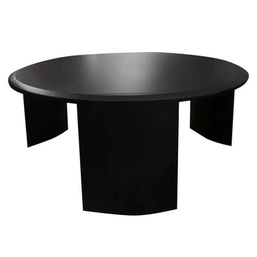 Perfetto Round Coffee Table - Black Stain at Online8 Furniture Auckland NZ