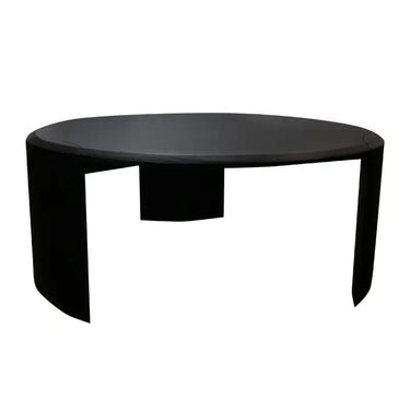 Perfetto Round Coffee Table - Black Stain at Online8 Furniture Auckland NZ