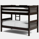Peri Bunk Bed - Dark Oak | NZ Made at Online8 Furniture Auckland NZ