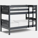 Peri Bunk Bed with 2 Mattress - Charcoal at Online8 Furniture Auckland NZ