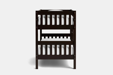Peri Bunk Bed with 2 Mattress - Dark Oak at Online8 Furniture Auckland NZ