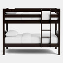 Peri Bunk Bed with 2 Mattress - Dark Oak at Online8 Furniture Auckland NZ