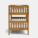 Peri Bunk Bed with 2 Mattress - Light Rimu at Online8 Furniture Auckland NZ