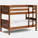 Peri Bunk Bed with 2 Mattress - Maple at Online8 Furniture Auckland NZ
