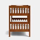 Peri Bunk Bed with 2 Mattress - Maple at Online8 Furniture Auckland NZ
