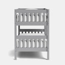 Peri Bunk Bed with 2 Mattress - Mid Gray at Online8 Furniture Auckland NZ