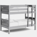 Peri Bunk Bed with 2 Mattress - Mid Gray at Online8 Furniture Auckland NZ