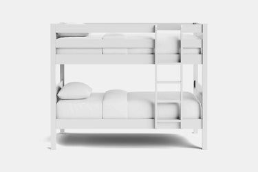 Peri Bunk Bed with 2 Mattress - White at Online8 Furniture Auckland NZ