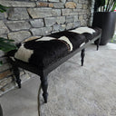 Peter Leather Bench Seat - 1750 at Online8 Furniture Auckland NZ