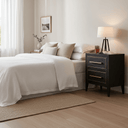 Petra 2 Drawer Bedside Table at Online8 Furniture Auckland NZ