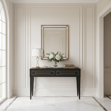 Petra Two Drawer Console Table at Online8 Furniture Auckland NZ